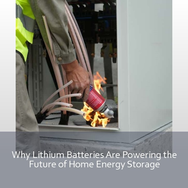 Why Lithium Batteries Are Powering the Future of Home Energy Storage